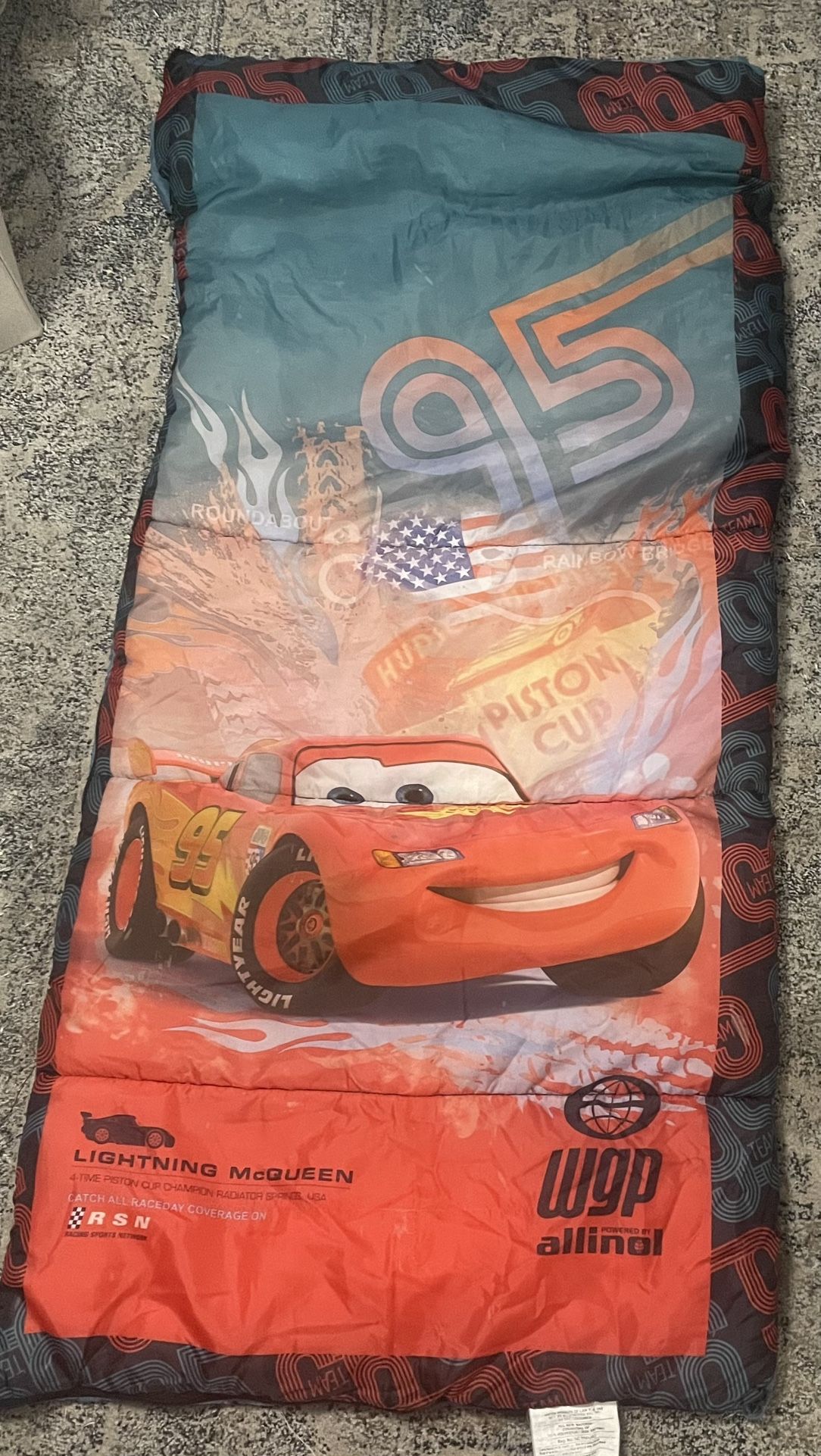 Cars Kids Sleeping Bag