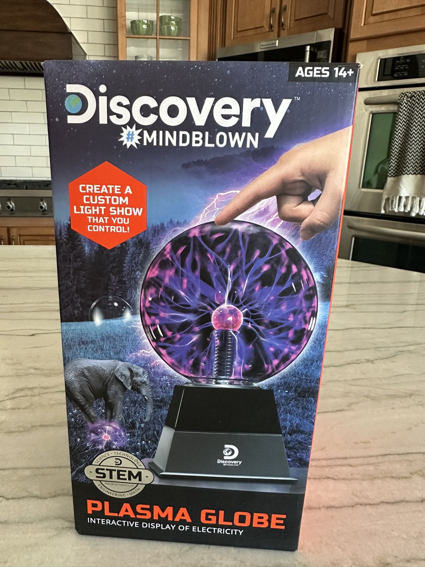 NEW In Box Discovery Plasma Globe