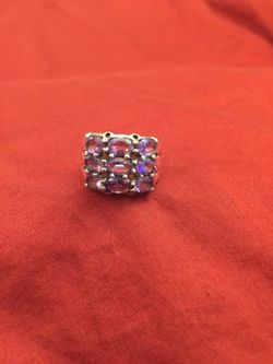 Size 7 silver ring