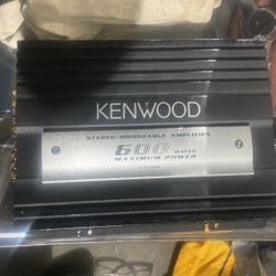 Kenwood Amplifier 600 W Maximum Kac – 7285