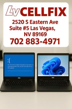 Laptop Screen, Battery, Blue Screen