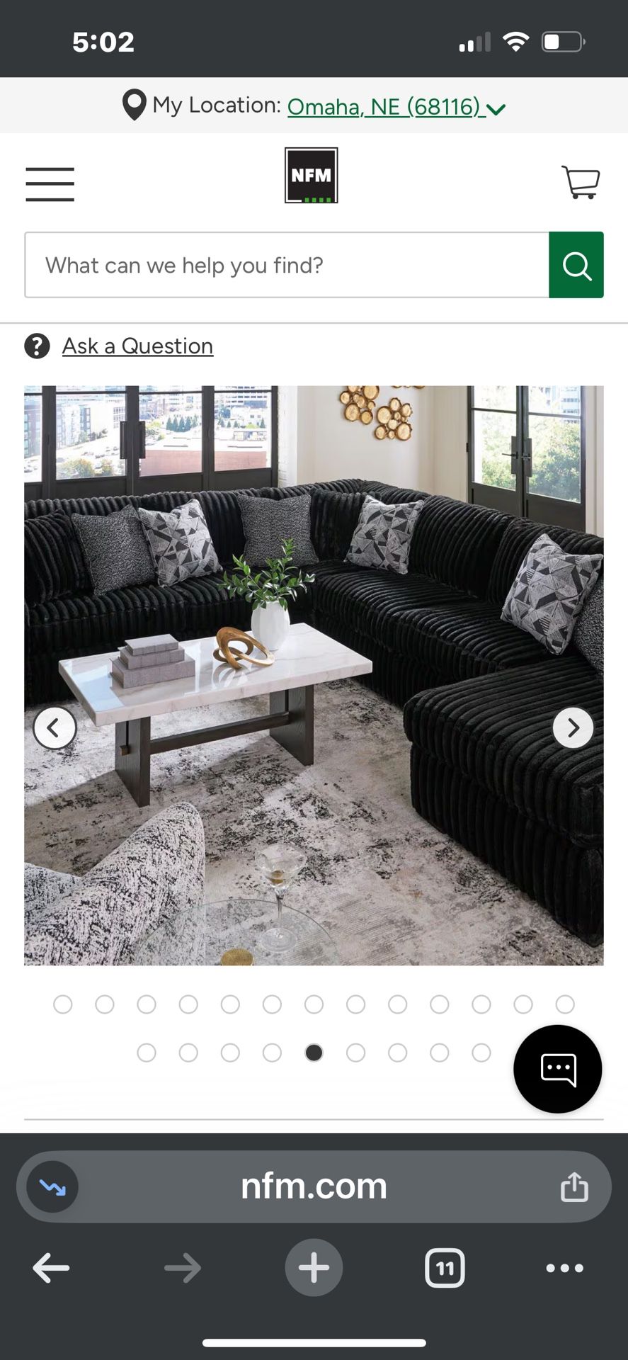 Famous Midnight Soft And Extremely Comfy Sectional