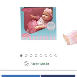 14" Babble Baby- Pink Swan