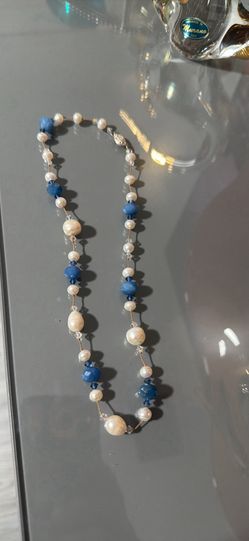 Collar silver 925 / Scharokin, pearl originall