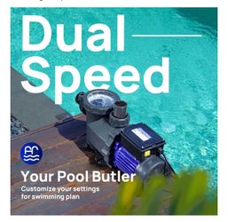 Aquastrong 2 HP Dual Speed Swimming Pool Pump PSP200AD