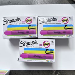 Sharpie Tank Style Highlighters, Chisel Tip, Assorted 36 Count ** 