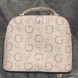 Light pink Guess purse