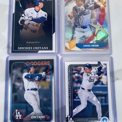 2024-2025 SHOHEI OHTANI EXCLUSIVE CARD LOT 4. MVP DODGERS