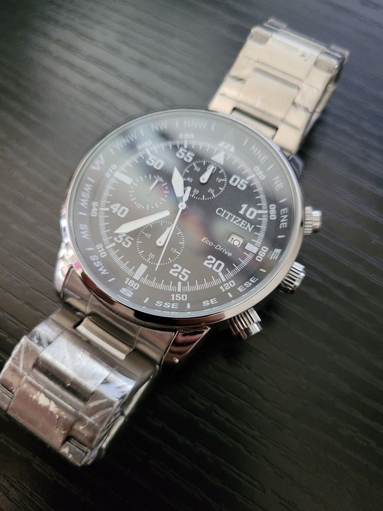 🔥NEW Citizen CA0695 17E Chrono Men's Aviator Watch - Main Image