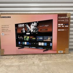Hd395 55” Samsung smart 4k led Uhd tv floor model 