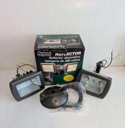 Regent Reflector Halogen Floodlight Duo Black Open Box