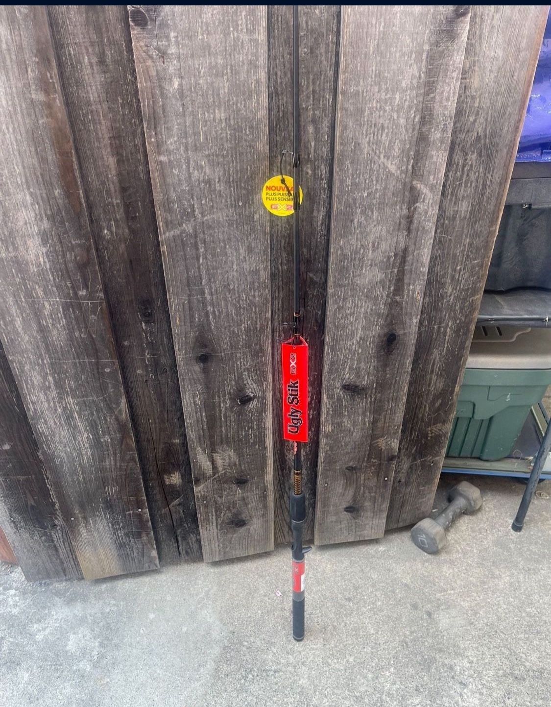 Ugly Stik GX2™ Casting Rod, 7' Medium Light Fishing Rod, 2 Piece (5.0) 1