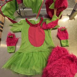 Girls Halloween Costume Fancy Dragon 