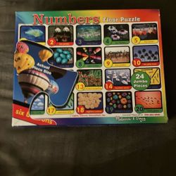 Melissa and Doug Numbers floor puzzle