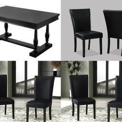 7 Piece Dining Table Set 