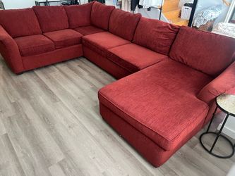 Red couch