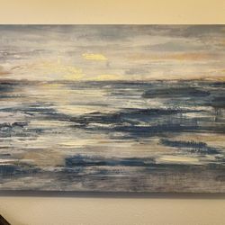 Abstract wall art - Blue