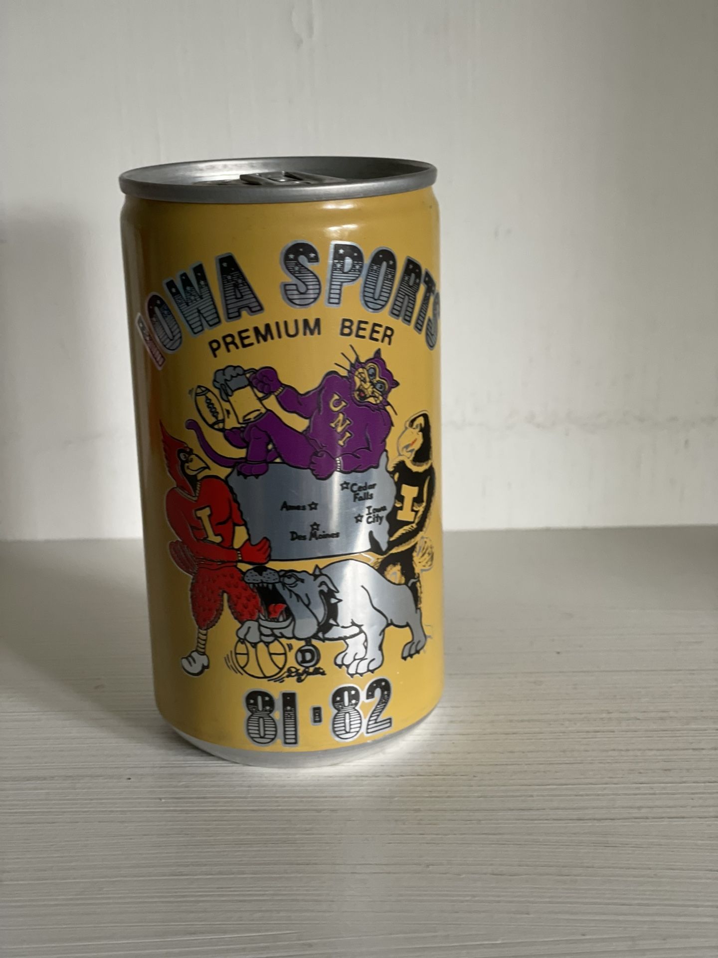 Iowa Sports Collectible (Empty) Can