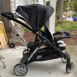 Chicco BravoFor2 Standing/Sitting Double Stroller