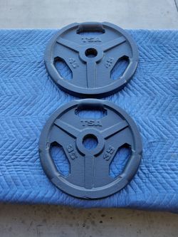 45lb & 35lb Olympic Grip Plates