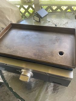 Portable flattop grill
