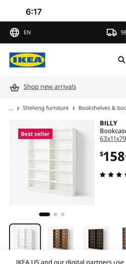 IKEA book shelf