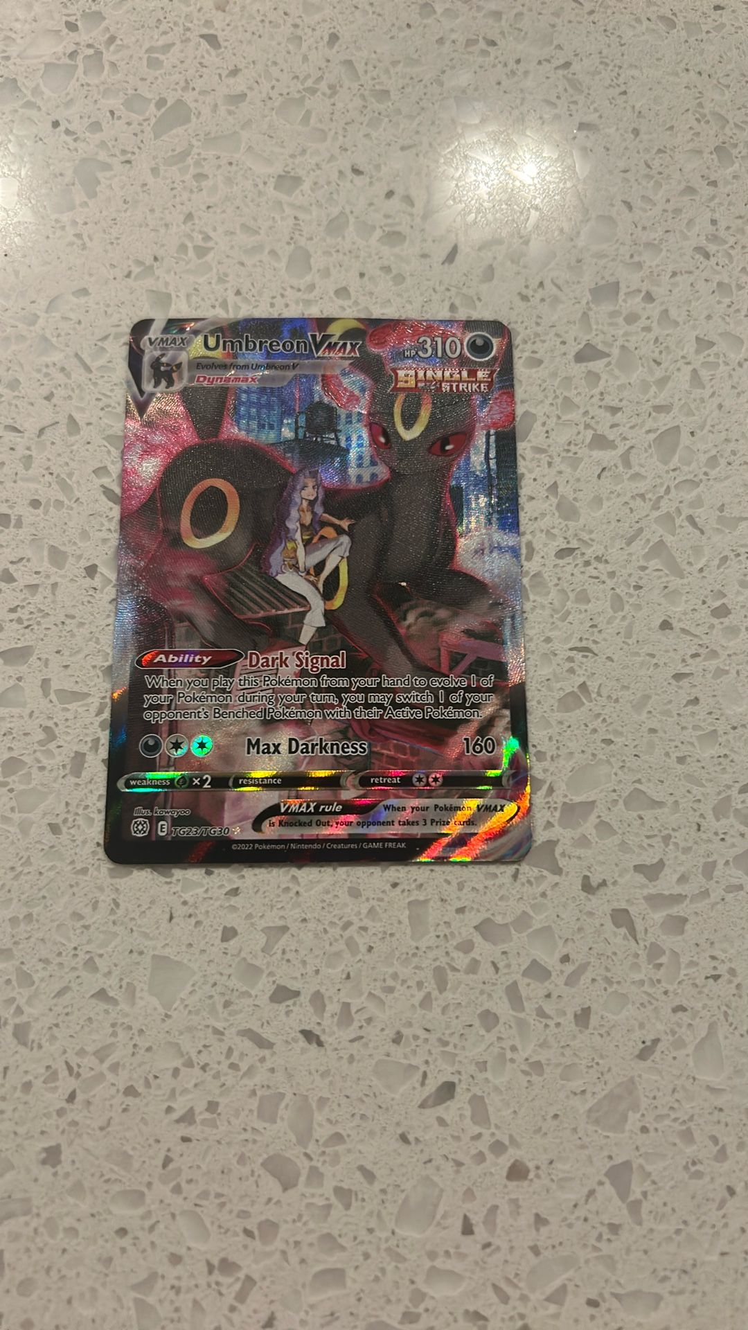 Umbreon VMAX 2022 Pokemon Brilliant Stars Holo Card - www.joarbit.com