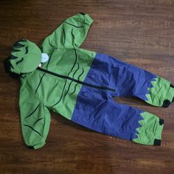 The Hulk Cuddle Club "Rain Suit"  SIZE 3T