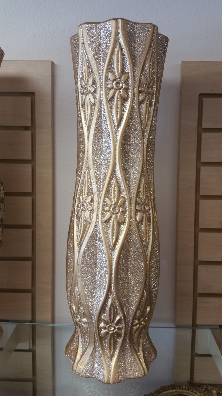 Ceramic Decorative Vase ( NEW ) gold