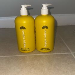 Victorias Secret Pink Happy Nation Body Washes