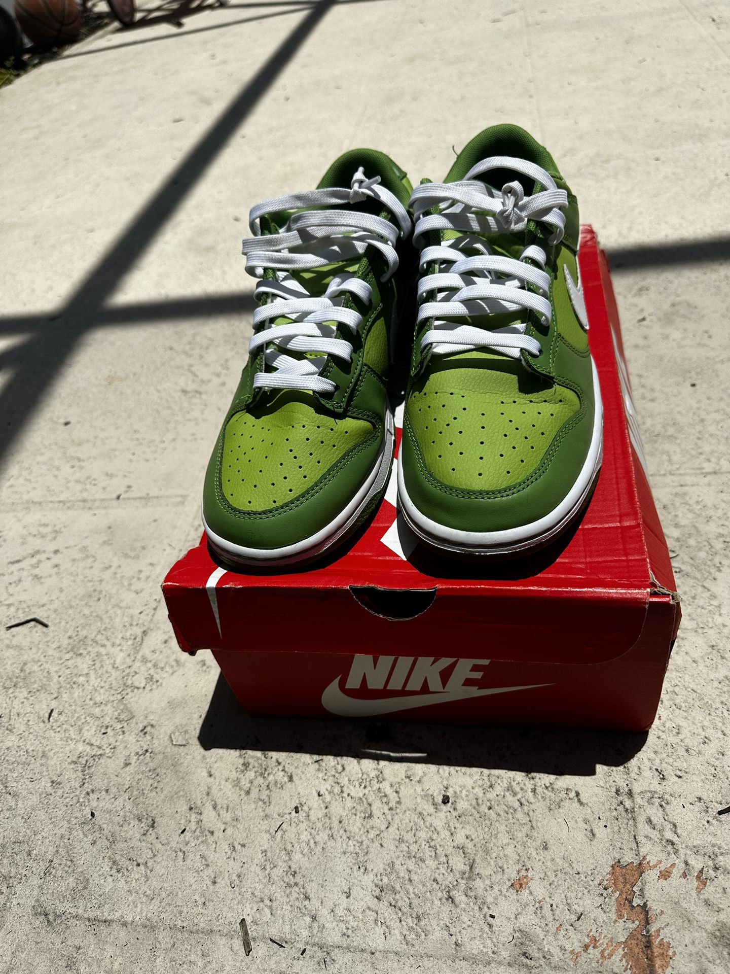 Nike Chlorophyll Dunk Low Size 9.5 