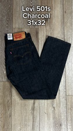 Levi 501s Charcoal