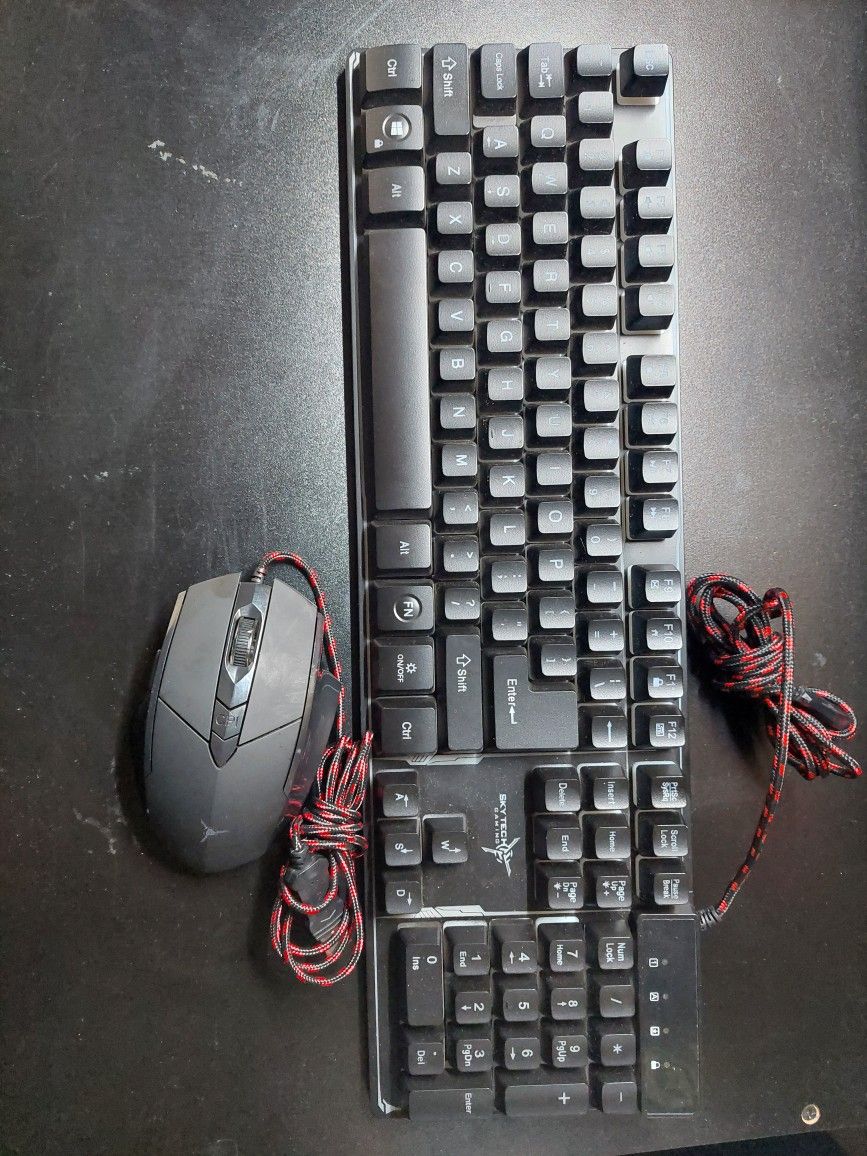Skytech Gaming Keyboard with Mouse