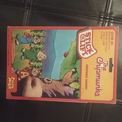 Vintage 1984 Chipmunks Stick N' Lift By Presto Magix 