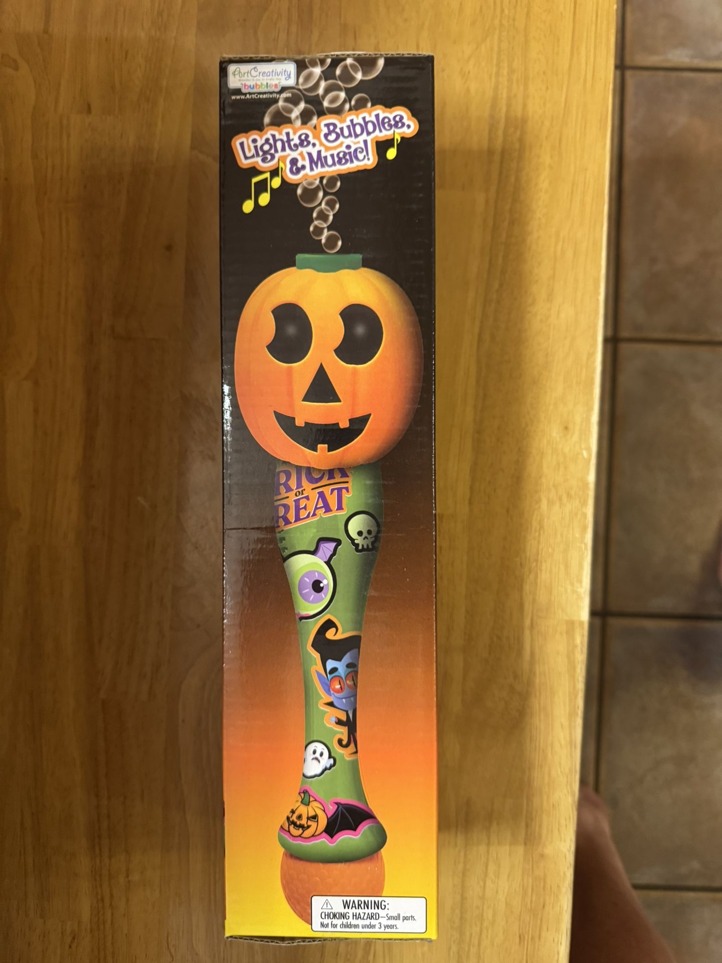 Halloween Musical Bubble Wands