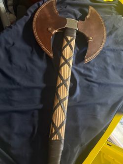 Double headed Viking axe