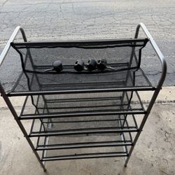 Mainstays 5 Tier Mesh Shoe Rack