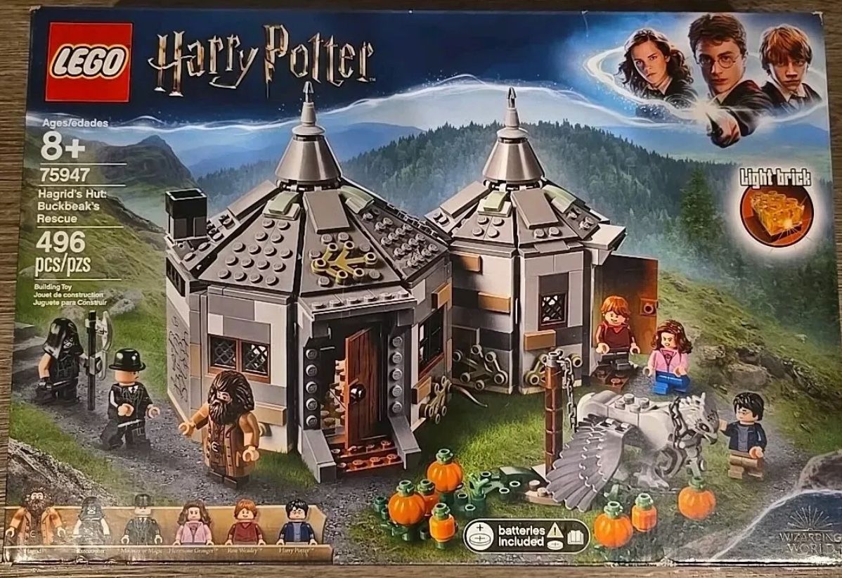 Lego Harry Potter Hagrid’s Hut Buckbeak’s Rescue 75947 NIB