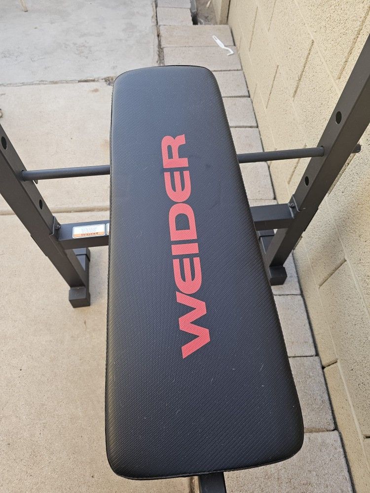 Weider weight Bench With Leg Press
