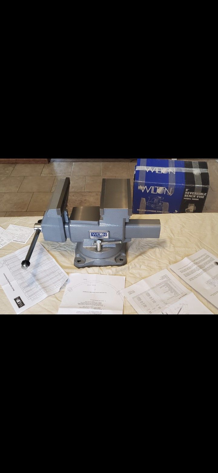 Wilton 8" Reversible Bench Vise Model 4800R