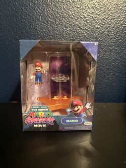 THE SUPER MARIO GALAXY MOVIE limited edition Mario and his star launcher New!