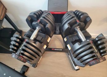 Bowflex 1090 Adjustable Dumbbells with Stand