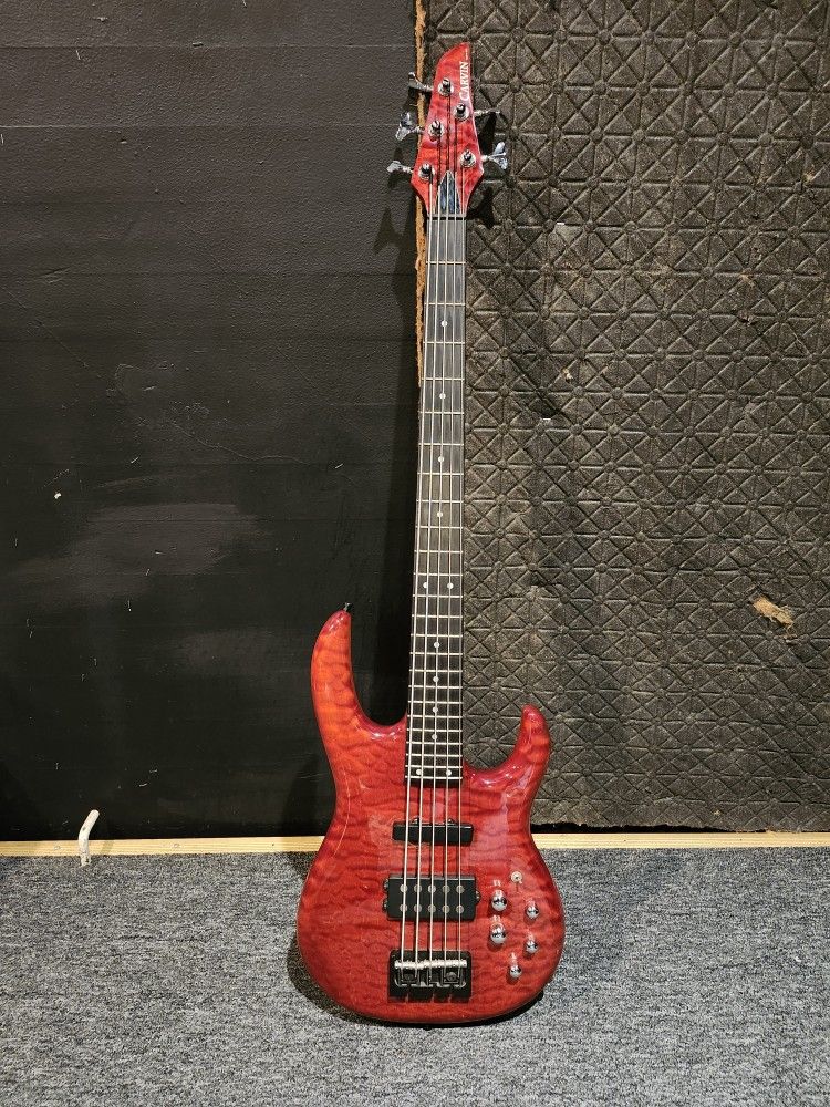 Carvin 5 String Bass Guitar 2 Octaves