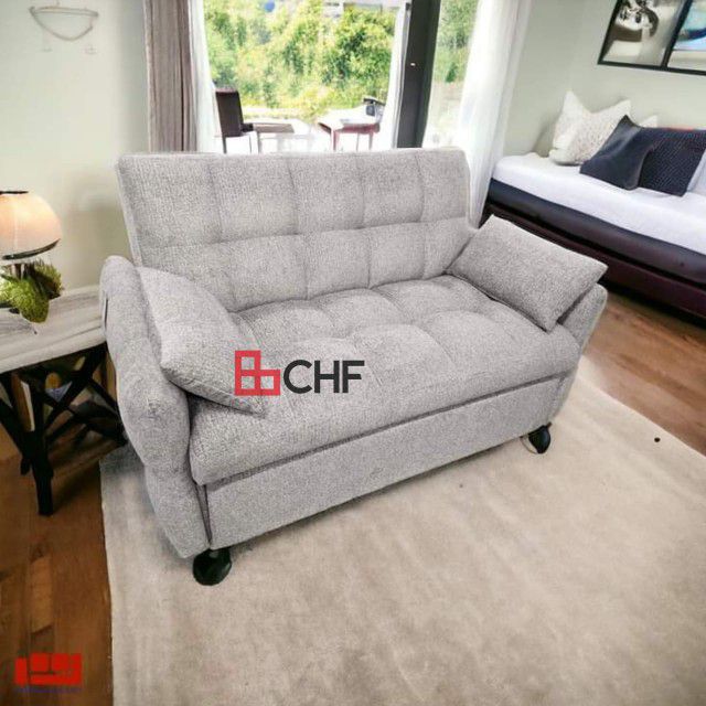 Loveseat pull out sofa bed living room 