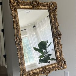 Vintage Gold Mirror