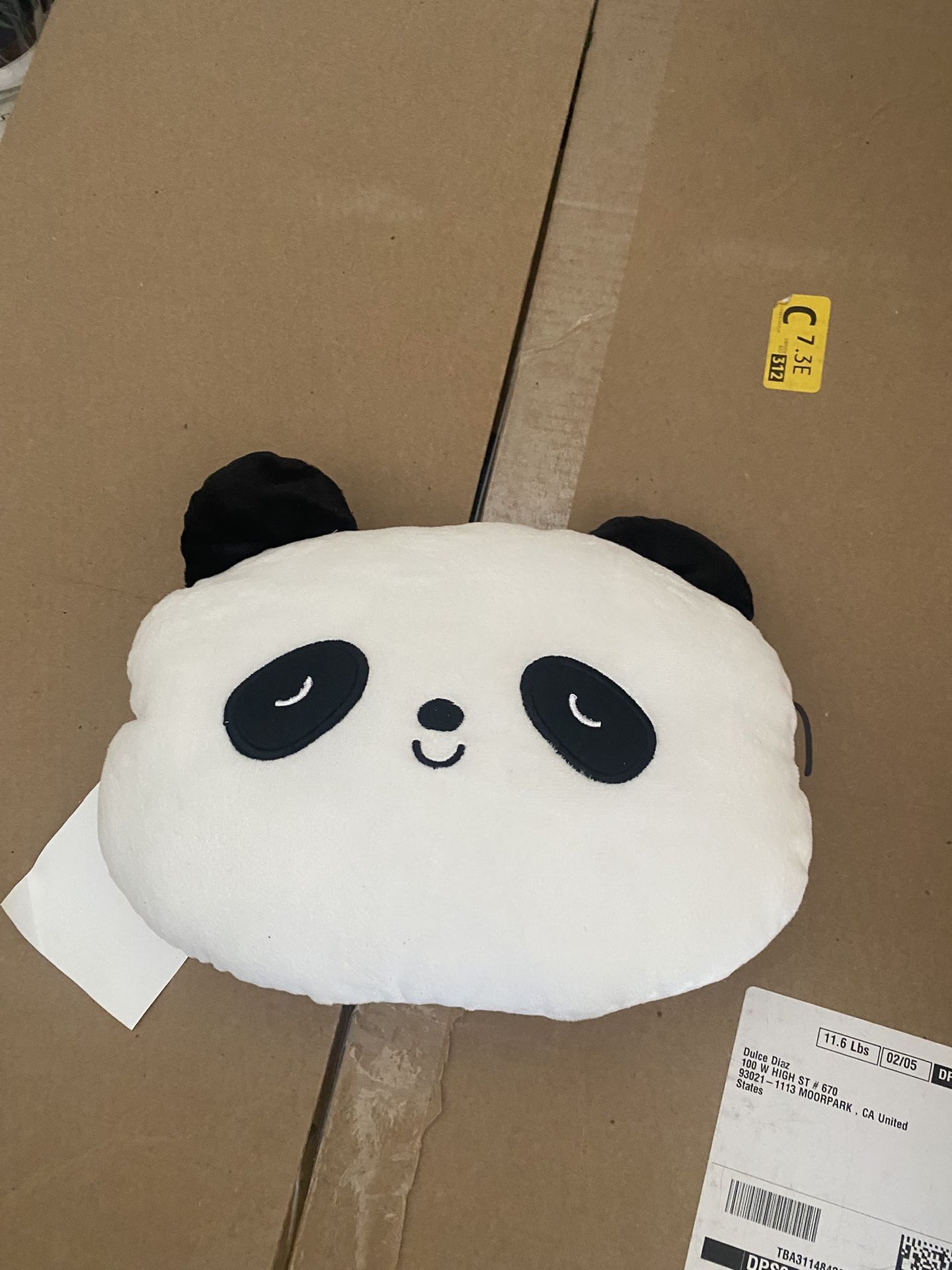 New Car Panda Seat Pillow X2