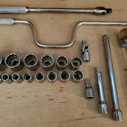 Williams 1/2" drive tool set, WSS-22F