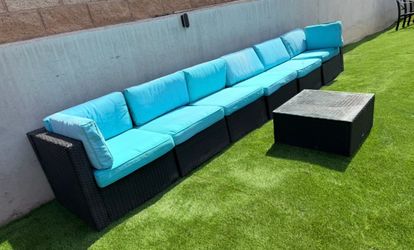 Patio table set