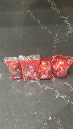 Marvel Heroes McDonald's Happy Meal Toys Set of 4