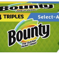 Select-a-Size Paper Towels, 8 Triple Rolls, White